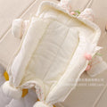 Baby super cute cotton clothes princess khaki outing clothes thickened romper winter one-piece romper