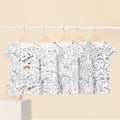 Cartoon european and american cross-border exclusive children's home clothes pajamas suit sketch comfortable breathable diy hand-painted graffiti