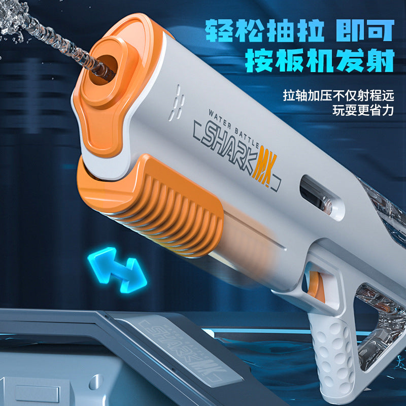 new arrival manual kids water gun pull-out summer beach water toy water fight boys and girls toys