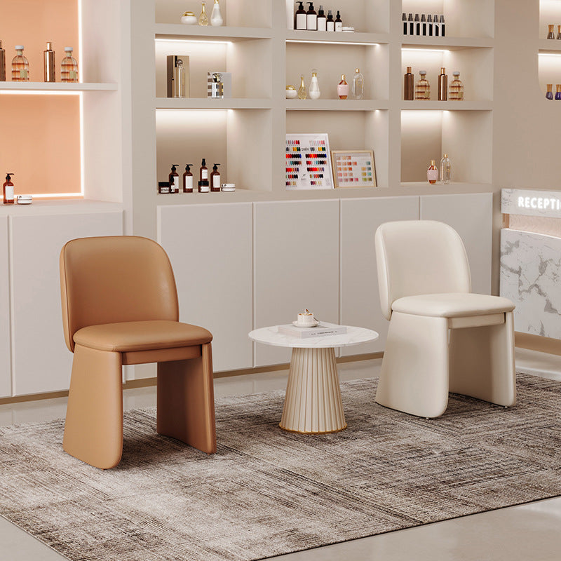 Negotiation table and chair combination, business reception, sales office, beauty salon, rest area, one table and four chairs, reception designer chair