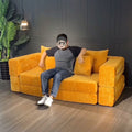 Lazy tatami sofa bed - vacuum compressed, foldable, 2-in-1 sofa - perfect for small spaces, living rooms, bedrooms, and home use