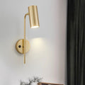 Nordic living room background wall lamp post-modern creative minimalist reading wall sconce rotatable with switch bedroom bedside