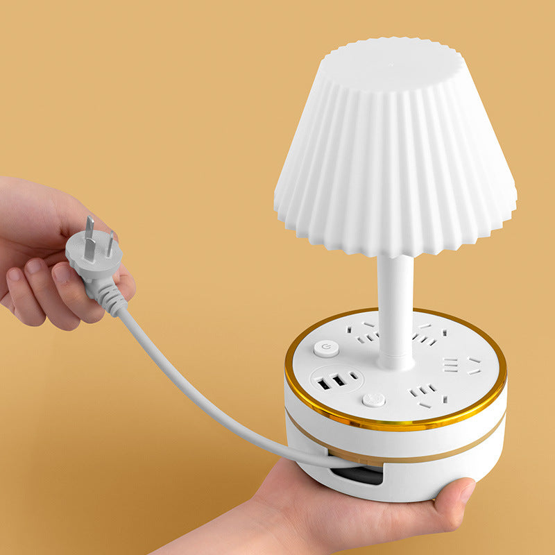 Master bedroom table lamp bedside lamp modern decorative atmosphere night light baby feeding eye protection soft light sleep usb socket