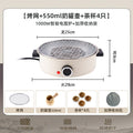 Roasted milk can teapot stove tea can high temperature resistant ceramic tea maker for homewinter heating stove small electric oven