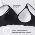 fat mm seamless plus sizeintimates women's anti-sagging plaid push-up big breasts to make small breasts look smaller plus size bra