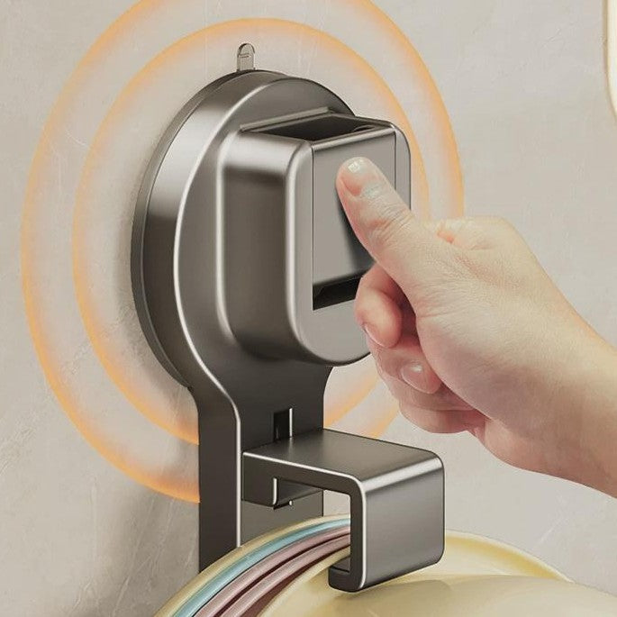 Wholesale suction cup washbasin hook bathroom basin storage rack bathroom storage rack toilet punch-free hanging basin handy gadget
