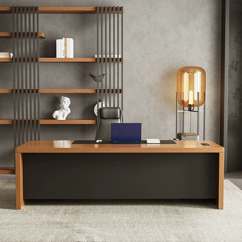 Nordic solid wood office desk executive desk minimalist modern general manager desk executive office table computer desk