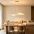 Nordic bench pendant light - linear dining table lamp - modern minimalist bar counter light - dining room, front desk, and cashier counter decoration