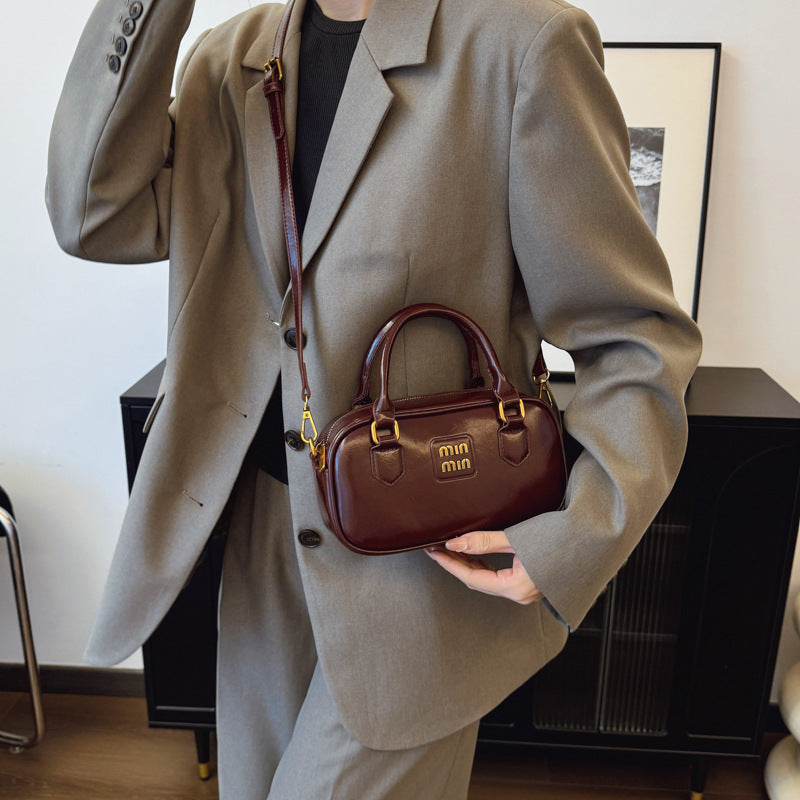 Fashion handbag women's 2025 new small square bag shoulder messenger bag high-end casual versatile pillow bag