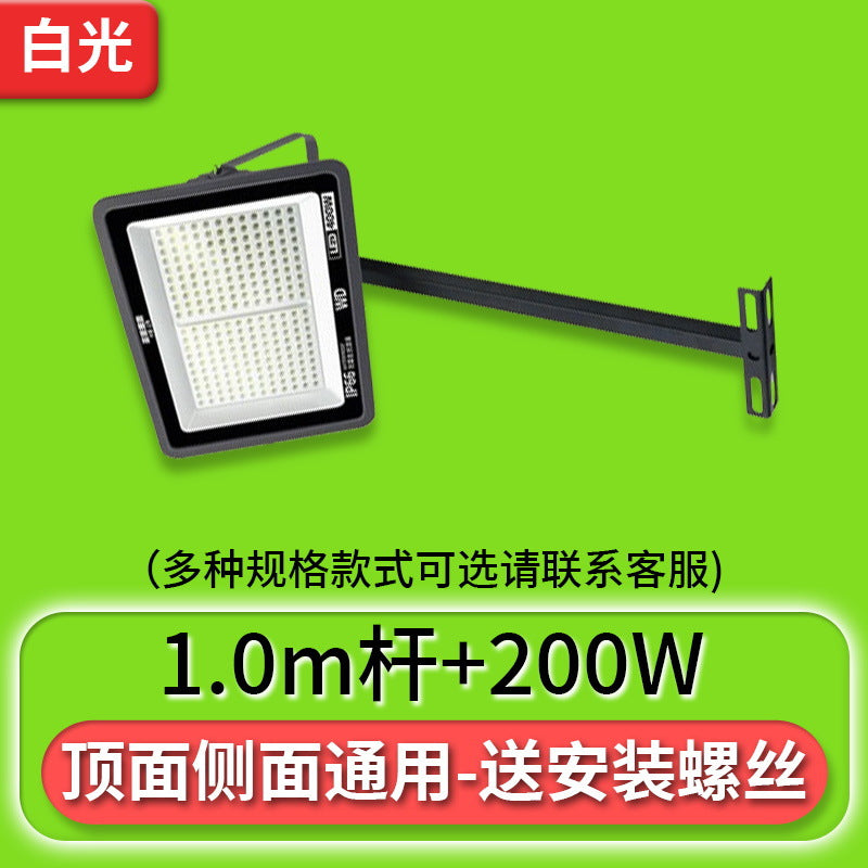 Yaming led sign spotlight plaque, facade lighting, outdoor waterproof bracket, shop door probe out-of-home advertising sign