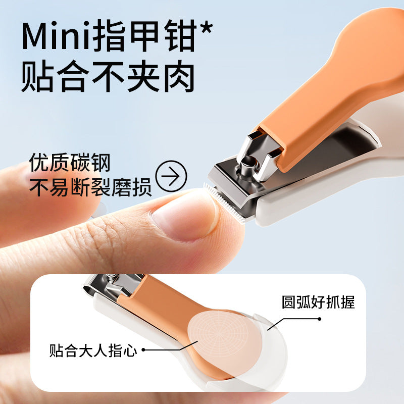 Baby nail clipper set - newborn safe, anti-pinching nail clippers for infants and toddlers