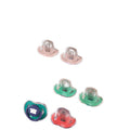 Silicone pacifier for newborns - soothing comfort, sleep aid, realistic nipple design, anti-drop chain, customizable