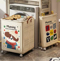 Dirty clothes basket for homefoldable dirty clothes storage basket bathroom clothes storage basket large capacity clothing handy gadget
