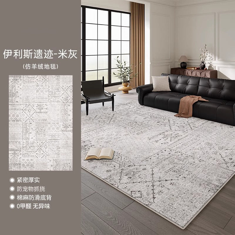 Carpet living room bedroom new arrival bedside no maintenance no washable frenchretro room accessible luxuryclassy floor mat