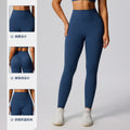 European and american new cloud-like fitness leggings for women - high waist, butt-lifting, tight-fitting, quick-drying, breathable, yoga pants for outdoor wear