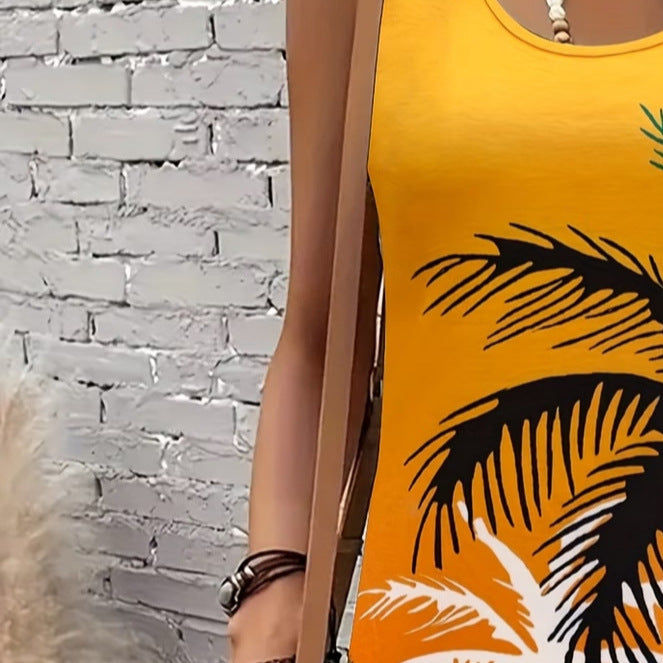 wholesale women's short-sleeved dresses, fashionable women's dresses for spring, summer, and autumn, new cross-border printed designs