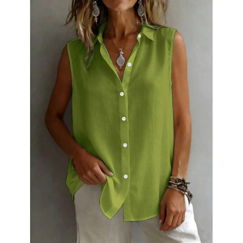 summer bestseller: sleeveless blouse for independent women's fashion stores