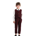Spring & fallkids suit suit handsome boy flower girl vest dress baby boy first birthday medium big child suit