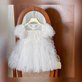 Girls' lantern sleeve short-sleeve dress -  summer new arrival - bubble sleeve princess dress - summer collection