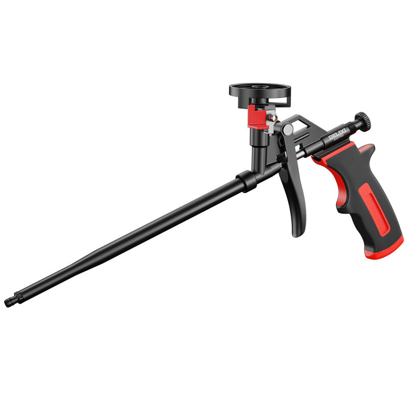 Delixi Electric Styrofoam Gun Door Seam Floor Tile Polyurethane Sealant Spray Gun Removable No Cleaning Glue Gun