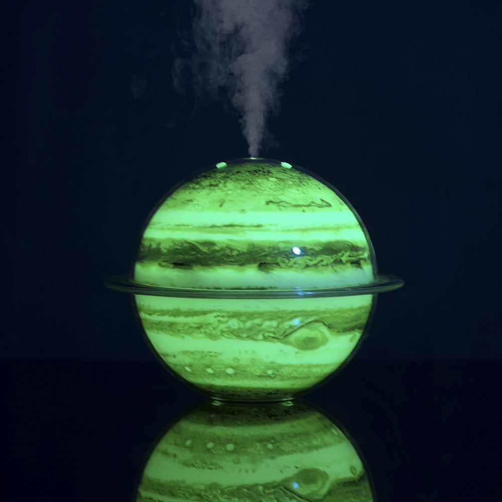 Creative new planet humidifier - home use, high mist output, night light, 3d printed moon humidifier, air purifier
