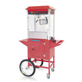 Popcorn machine commercial stall fully automatic electric popcorn machine with cart spherical butterfly corn flower puffing machine