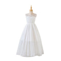 fashion style girldress holiday style white chiffon fashion long skirt summernew arrivalfrench style