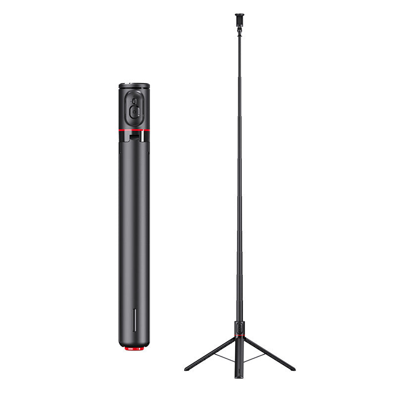 Mobile phone selfie stick Floor tripod Integrated portable handheld shooting bracket Loss stick Jump stick Selfie stick