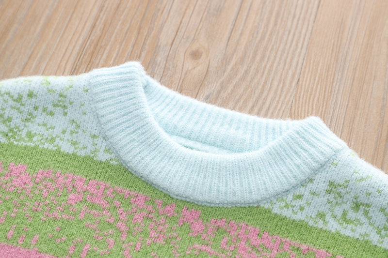 winter new arrivals: trendy kids' sweaters - boys' and girls' fleece-lined, thickened knitwear