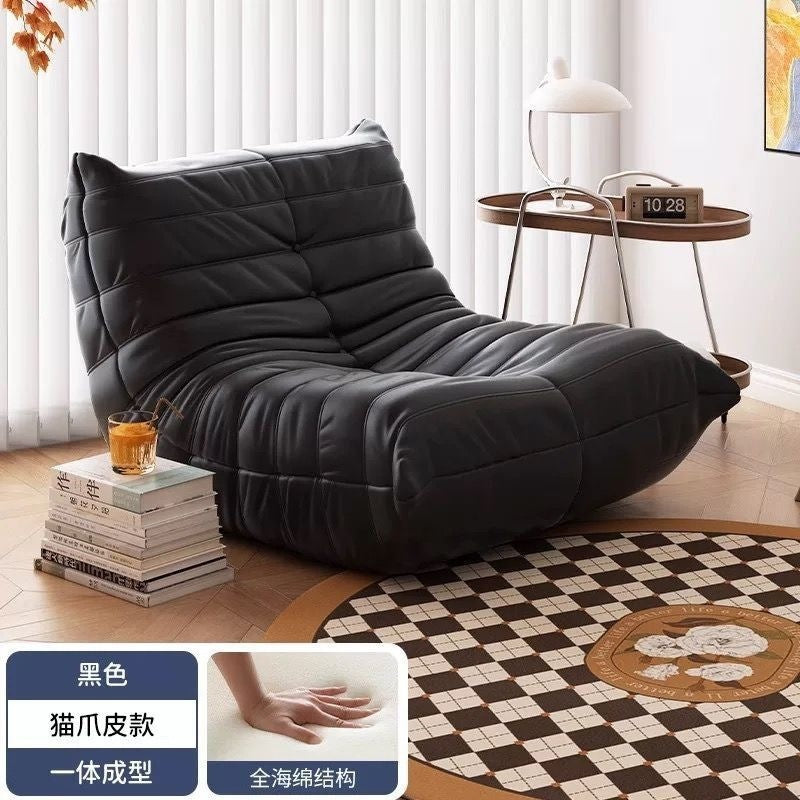 Caterpillar lazy sofa can lie down and sleep huge sofa balcony tatami single sofa chair bedroom small sofa