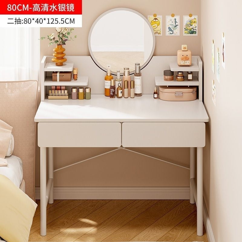 Minimalist modern vanity table for small apartments - new arrival! stylish makeup desk for rent, bedroom bedside small vanity table