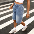 European and american clothing cross-border trade independent station  new cat whiskers fashion half length denim shorts casual pants trendy