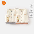 Babibele baby vest - spring, autumn, and winter styles - infant vest, children's warm quilted waistcoat, bone-free outerwear