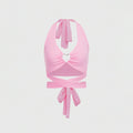 cross-border women's summer new arrivals: sexy & alluring tank tops, high-end open-back hot girl halter tops