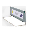 Punch-free bed fence, baby anti-fall protective fence, single side independent, adjustable baby two-height side, no installation required