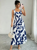 summer floral print sundress - elegant and fresh
