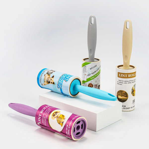 Cross-border  roller sticker, new product launch, straight tube tearable replacement paper, hair removal and dust removal paper, dust sticker paper