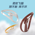 cartoon bamboo dragonfly flying saucer kids toys car pull back collision ejection car airplane baby toys batch