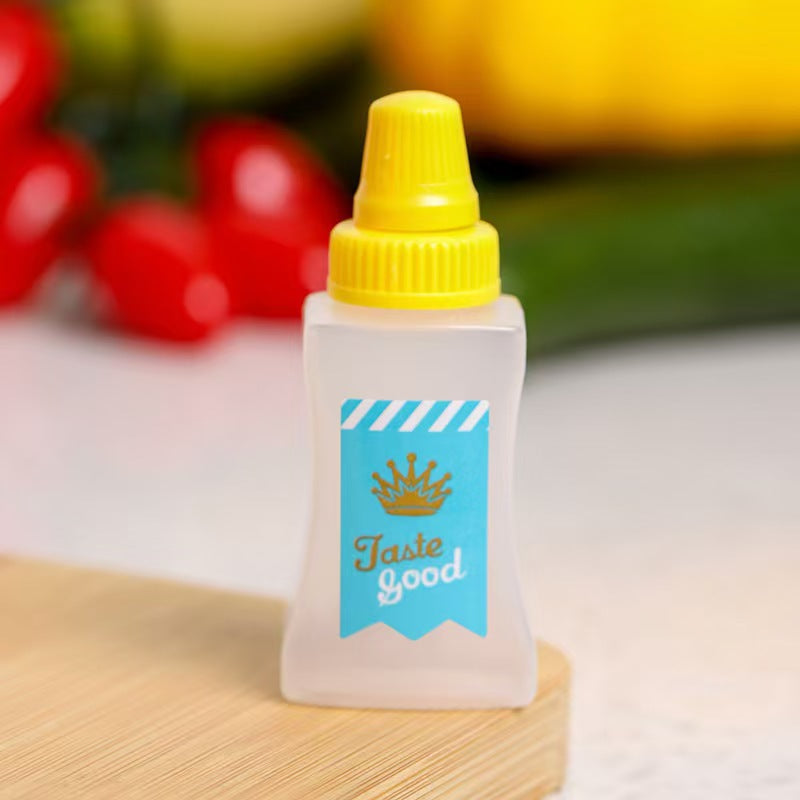 Mini sauce bottle plastic squeeze sauce bottle japanese style squeeze condiment bottle food grade portable soy sauce bottle cross-border
