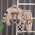 Boys' cool & stylish outfit set -  new arrival: trendy streetwear for baby boys, fashionable kids' hoodie set - wholesale available