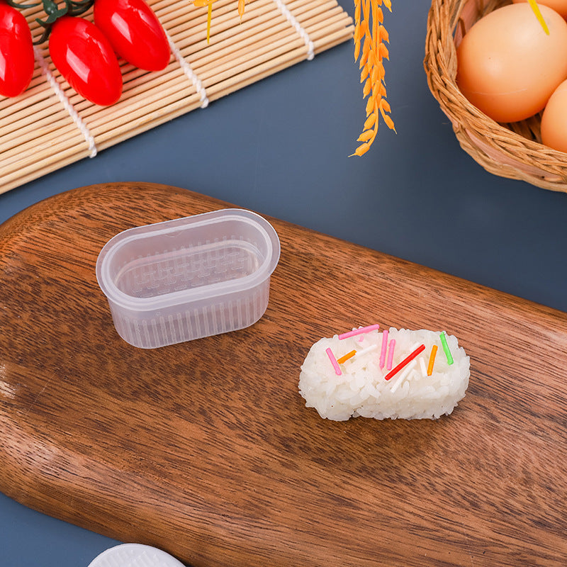Multi-layer rice ball mold heart shape diy military ship sushi mold baking tool multi-layer sushi supplementary food bento tool