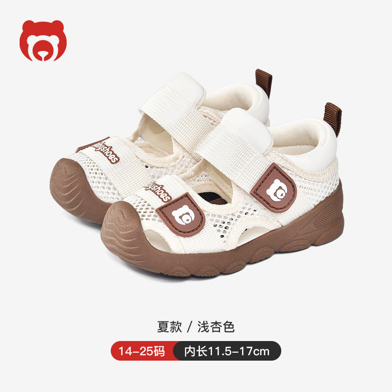 Toddler shoes for boys, summer sandals, infant soft-soled functional cartoon shoes, baby shoes for ages 1-3, children's shoes