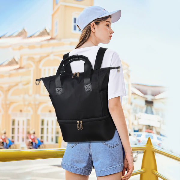 [Customized] New fresh-keeping mommy bag multi-purpose portable single shoulder double shoulder upper mommy bag lower ice bag