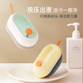 Replaceable automatic liquid-added kitchen cleaning brush, cleaning ball, non-stick oil stove, pot brush, dishwashing non-stick oil brush