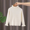 Kids' sweater: new  winter collection - knitted top, fleece-lined, anti-pilling, stylish and warm base layer for babies