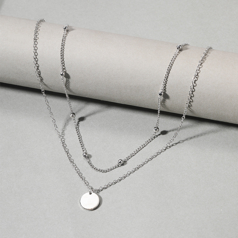 Wholesale autumn/winter necklaces: european & american cross-border jewelry, unique designer alloy, minimalist & versatile, perfect for sweaters, choker necklaces