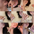 925 silver needle pearl zircon earrings for women classysenseniche style cold style forest style earrings wholesale