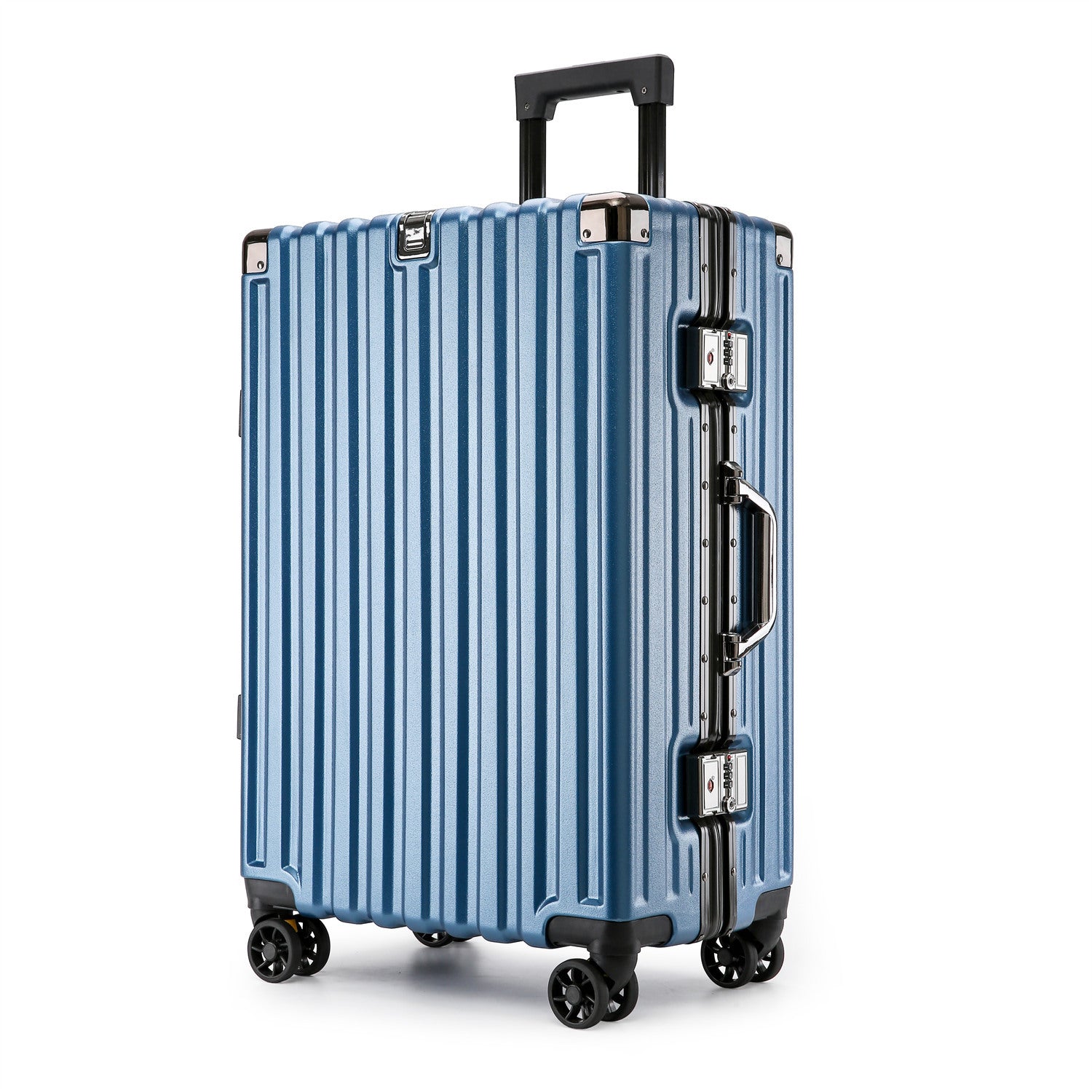 Cross-border luggage male student silent universal wheel 24 zipper box female new password box 26-inch suitcase wholesale