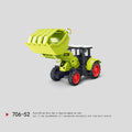 Kidsartificial inertia farmer truck tractor model detachable engineering vehicle farm series toys cross-border wholesale