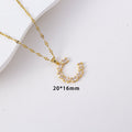 Necklace female titanium steel fashion electroplating hot style key shape pendant niche design high-end sense of light luxury clavicle chain